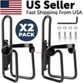 2 Packs Bike Water Bottle Cages Bicycle Lightweight Aluminum Alloy Bottle Holder