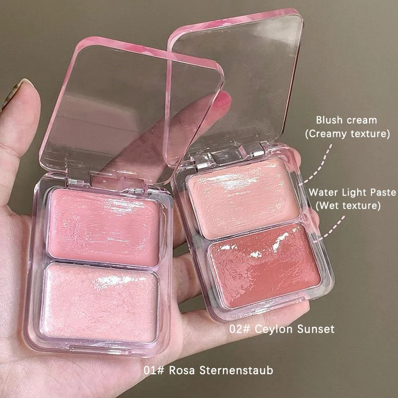 Two-Color Jelly Glow Blush - Korean Makeup
