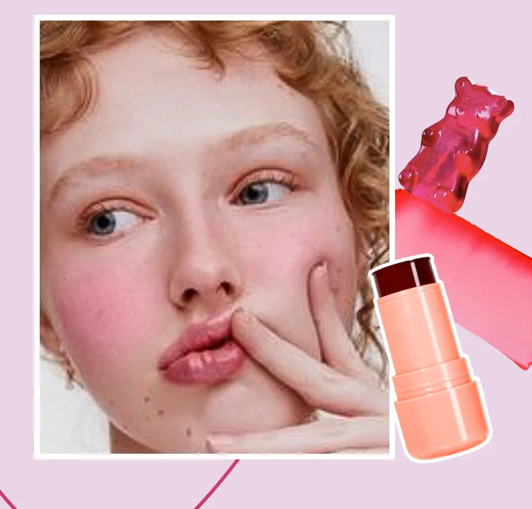 2-in-1 Jelly Lip & Cheek Tint Set (2 PCS)