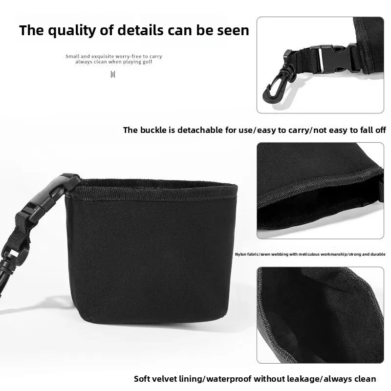 Portable Golf Club Cleaning Bag