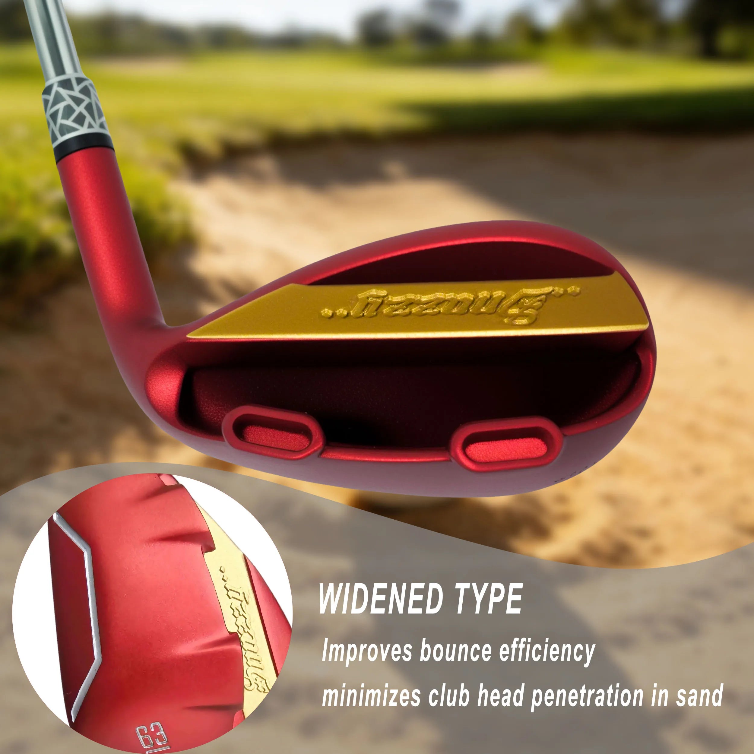 Milled Golf Wedge Head