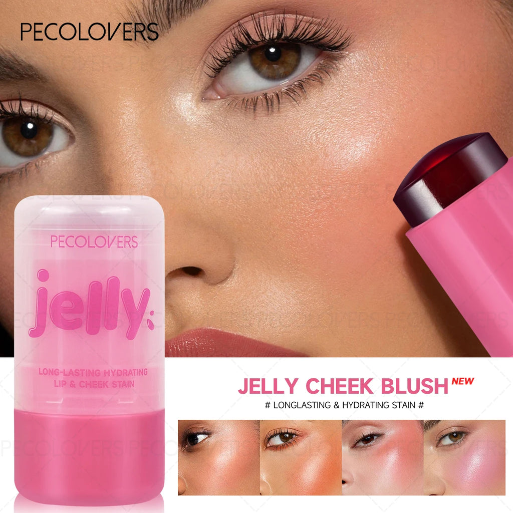 Jelly Blush & Lip Stick - Lightweight Hydrating Formula