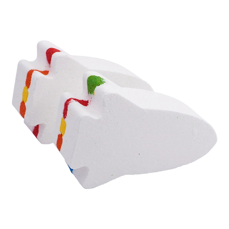 1Pc Rocket Shape Body Salt Bubble Bomb