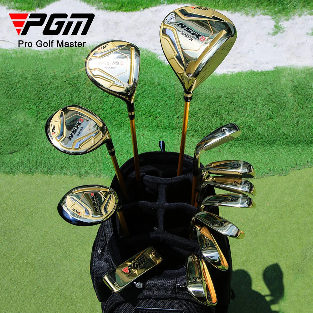 Introducing the PGM NSR3 12-Piece Men’s Left-Handed Complete Golf Set – the epitome of elegance and performance for the discerning golfer. 🏌️‍♂️✨