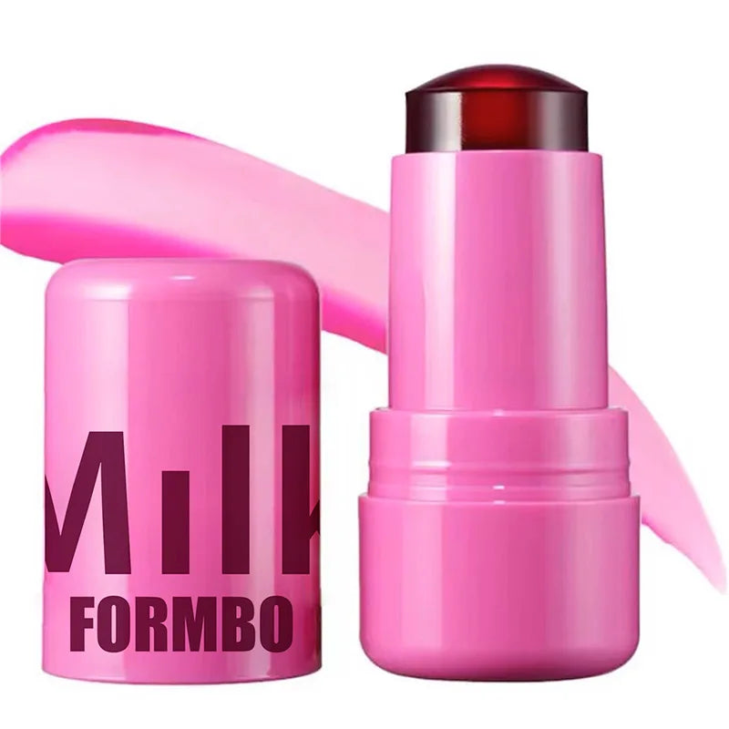 3-in-1 Milk Jelly Tint - Moisturizing Long-Lasting Blush & Lip Color