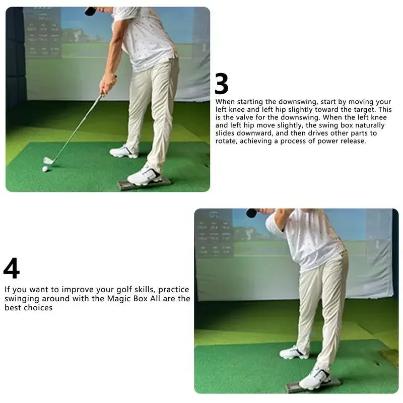 Portable Golf Swing Posture Assist