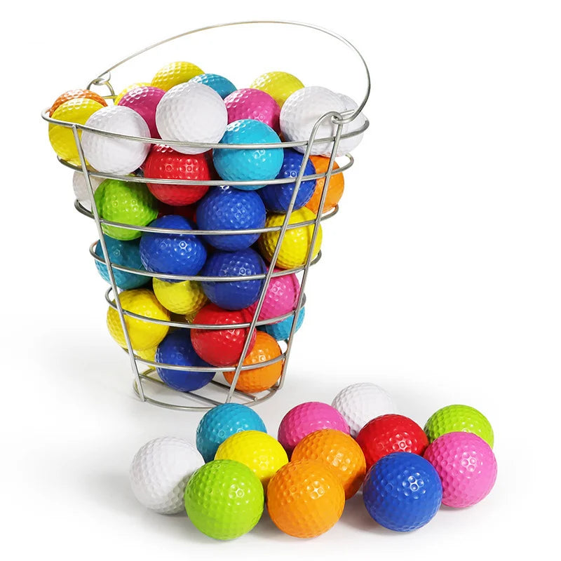 10Pcs  Kids Practice Golf Balls