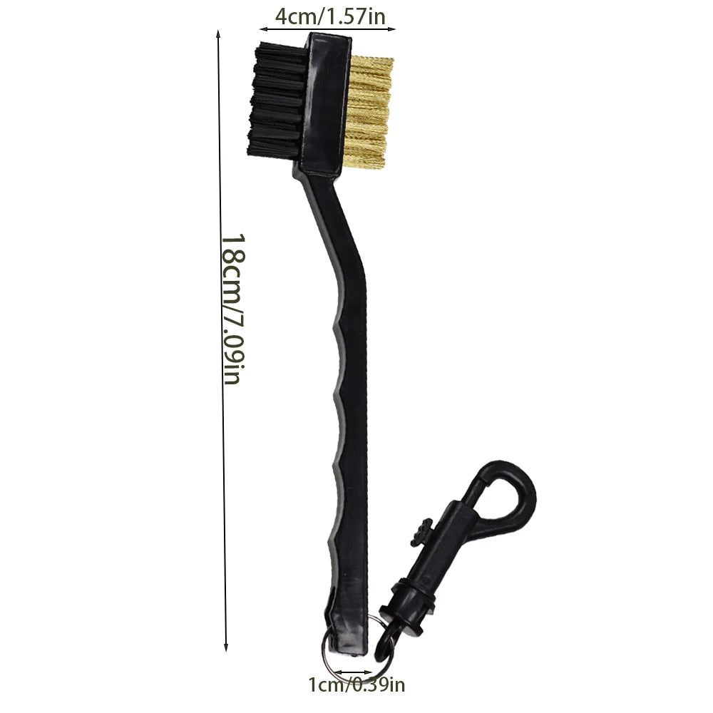 Double-Sided Golf Cleaning Brush