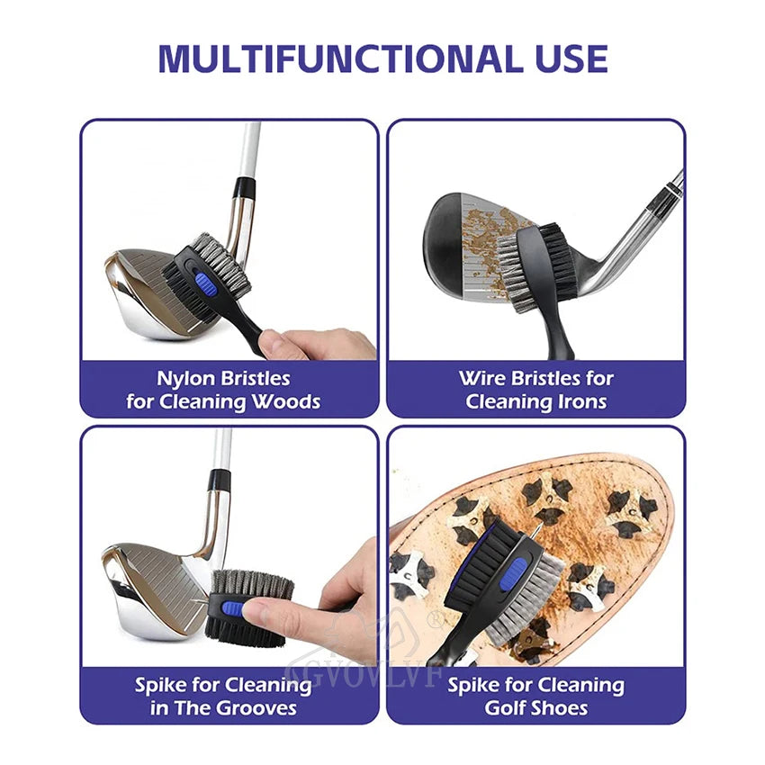 1piece Golf Club Brushes and Groove