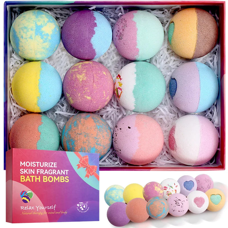 12Pcs Bath Bombs