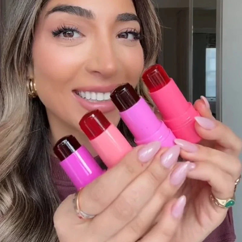 2-in-1 Jelly Lipstick & Cheek Blush Stick