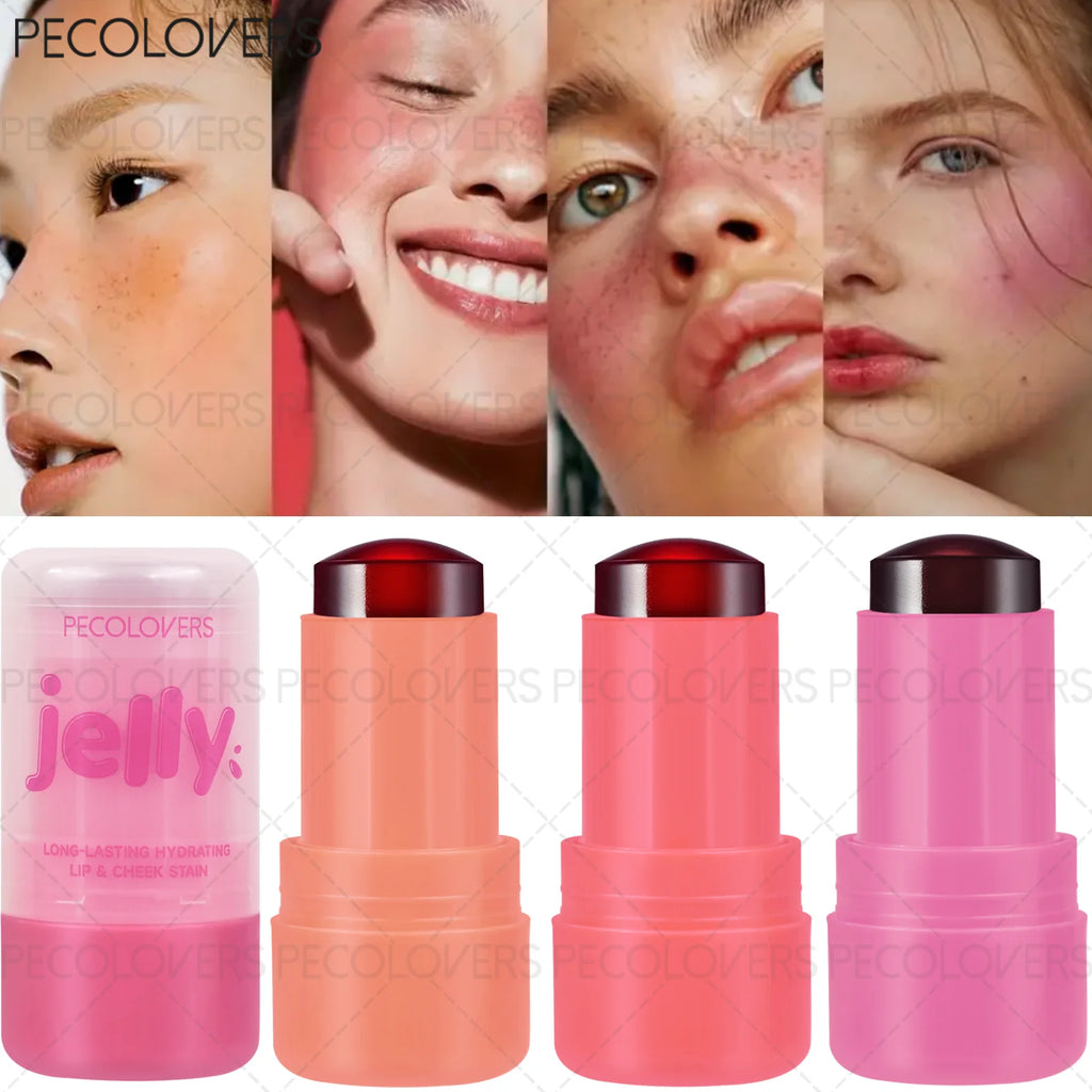 Jelly Blush & Lip Stick - Lightweight Hydrating Formula