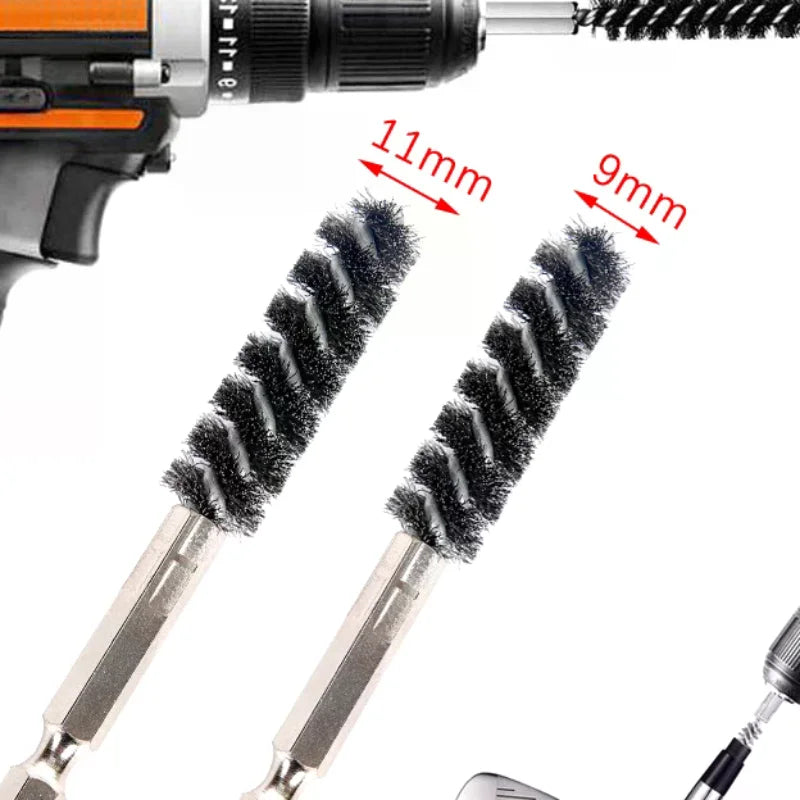 Golf Club Head Drill Brush