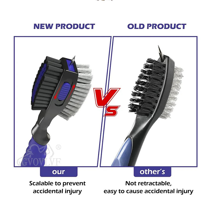 1piece Golf Club Brushes and Groove