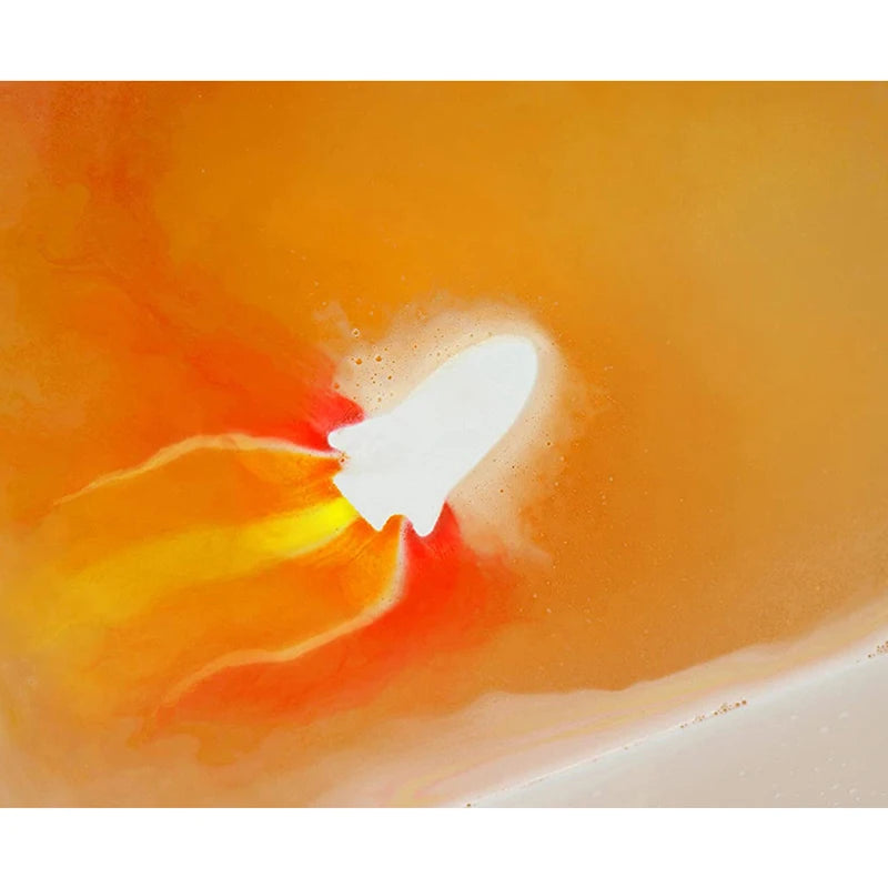 1Pc Rocket Shape Body Salt Bubble Bomb