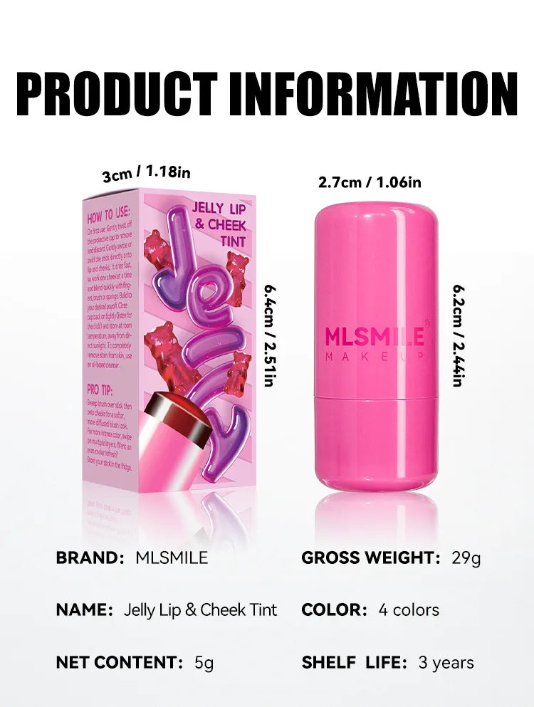2-in-1 Jelly Lip & Cheek Tint