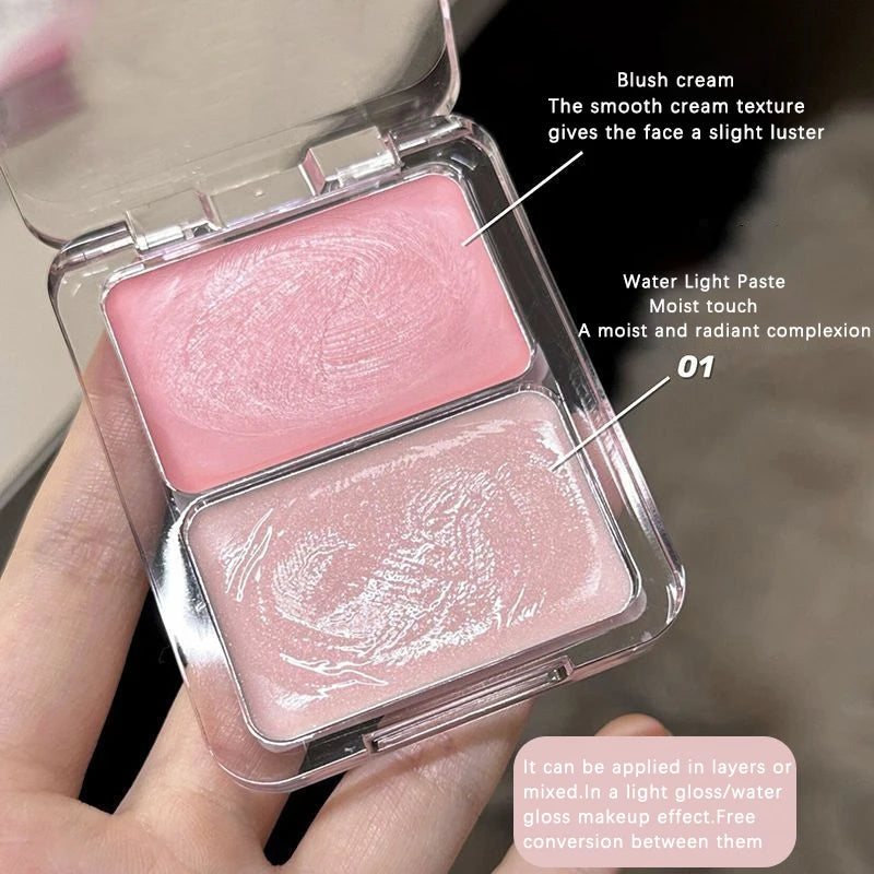 Two-Color Jelly Glow Blush - Korean Makeup