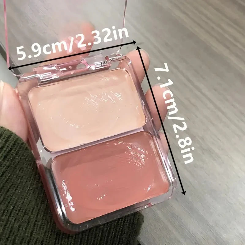 Two-Color Jelly Glow Blush - Korean Makeup
