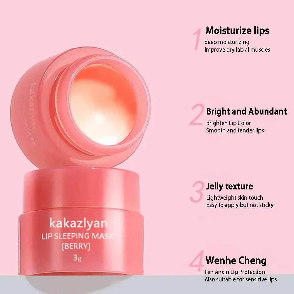 Radiant Jelly Lip Balm - Fruit Fragrance Moisturizing Formula