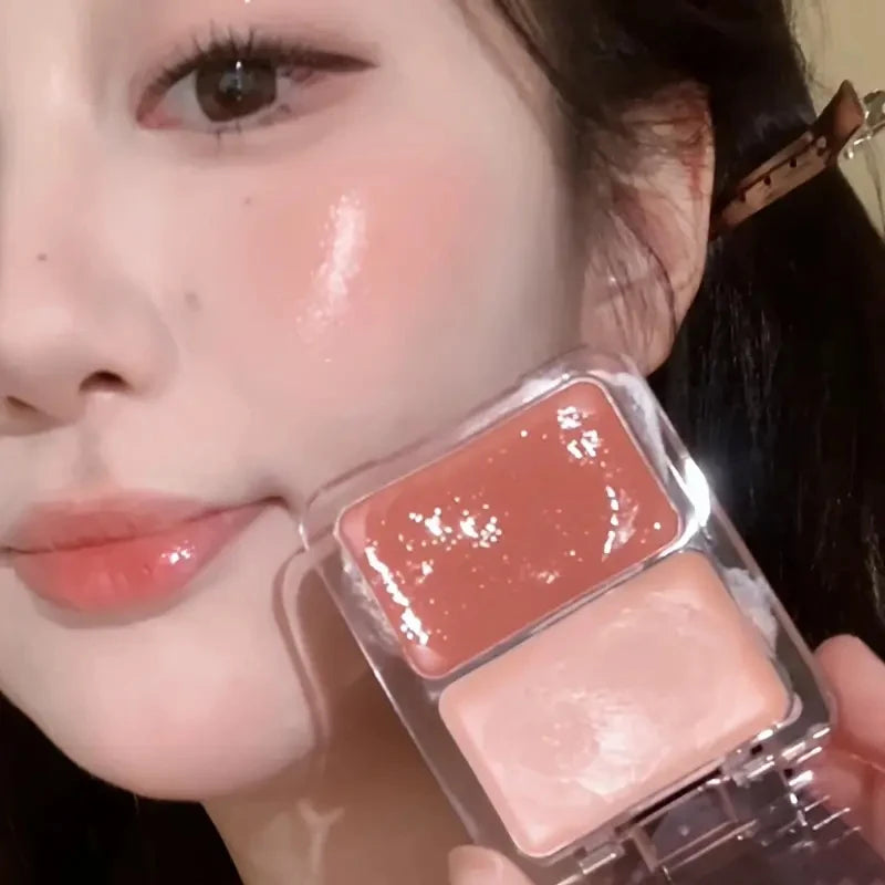 Two-Color Jelly Glow Blush - Korean Makeup