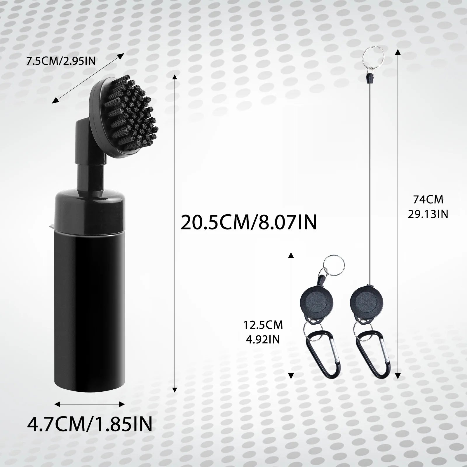 Golf Club Spray Brush