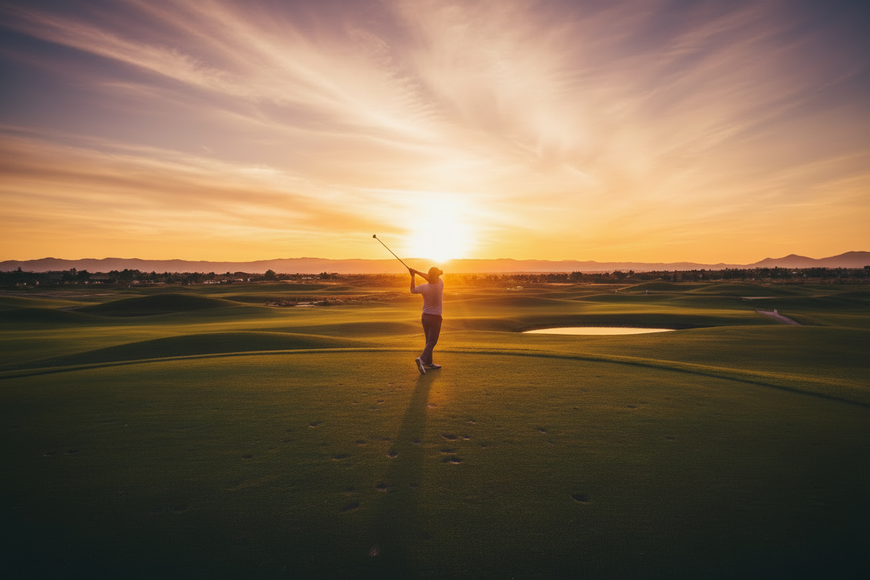 Silhouette coucher de soleil